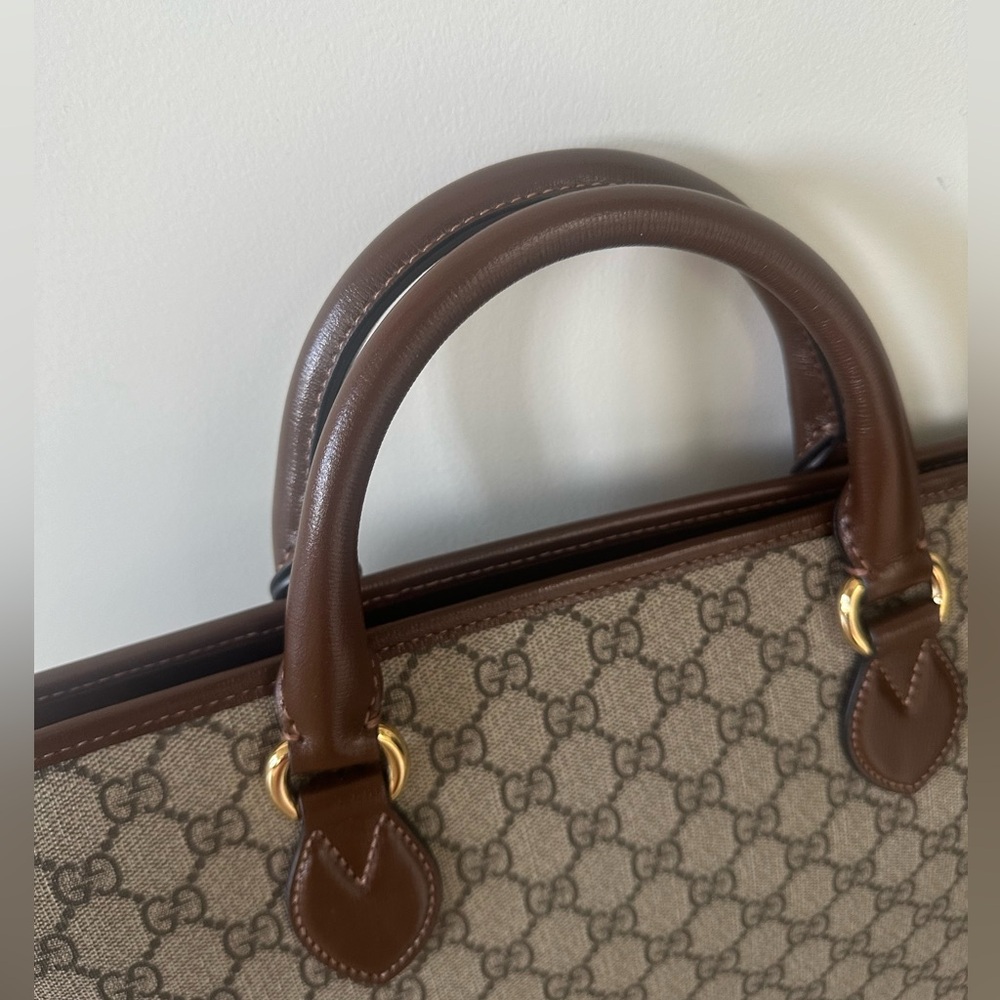Gucci canvas Ophidia bag. With dust bag - Picture 4 of 11